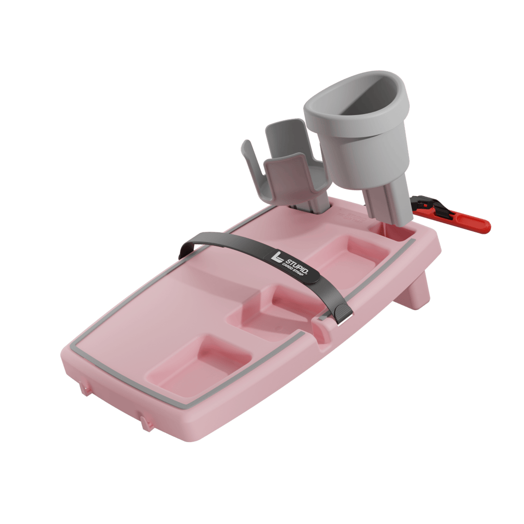 Stupid Car Tray® + Cup Holders